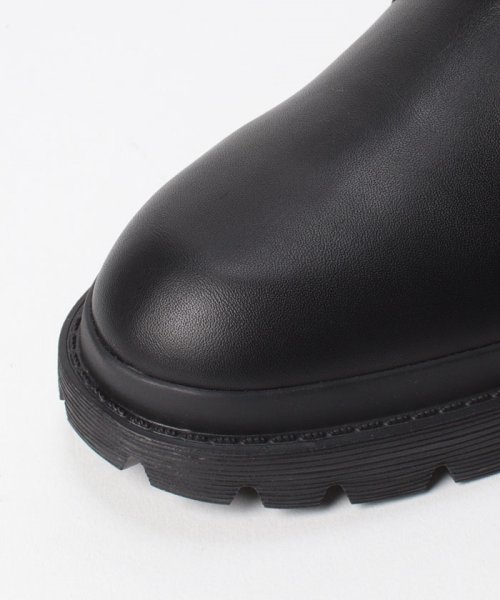 タンクソールレースアップショートブーツ 