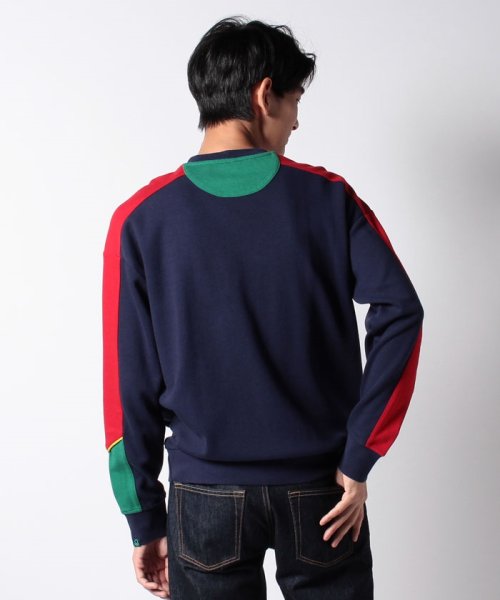 BENETTON (mens)(ベネトン（メンズ）)/袖デザインカンガルーポケットスウェットトレーナー/img07