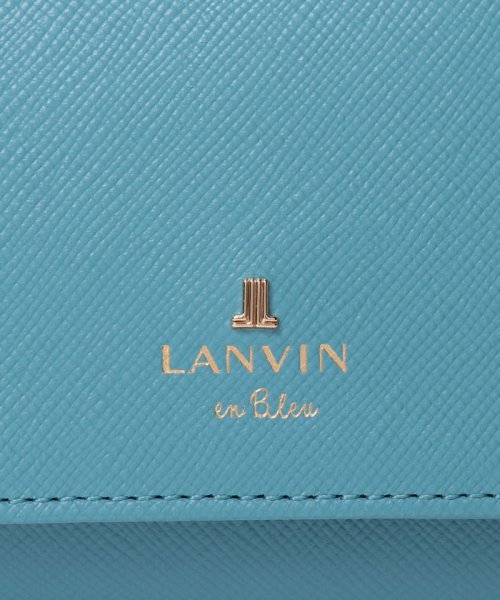 LANVIN en Bleu(BAG)(ランバンオンブルー（バッグ）)/リュクサンブールカラー 内BOX二つ折り財布/img06