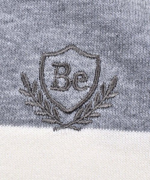BeBe(ベベ)/【 お揃い 】 ウラゲ ボーダー ポロシャツ (90~150cm)/img14