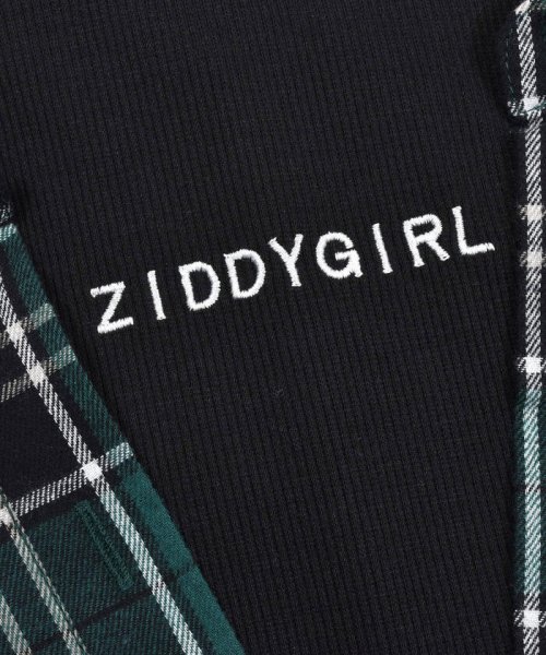ZIDDY(ジディー)/フェイク レイヤード デザイン ドッキング チェック シャツ (130~160c/img04