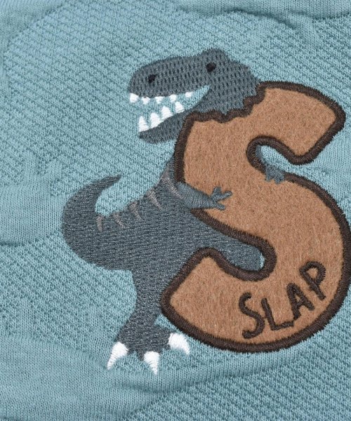 SLAP SLIP(スラップスリップ)/【 お揃い 】 恐竜 キルト 配色 切り替え トレーナー (80~130cm)/img07