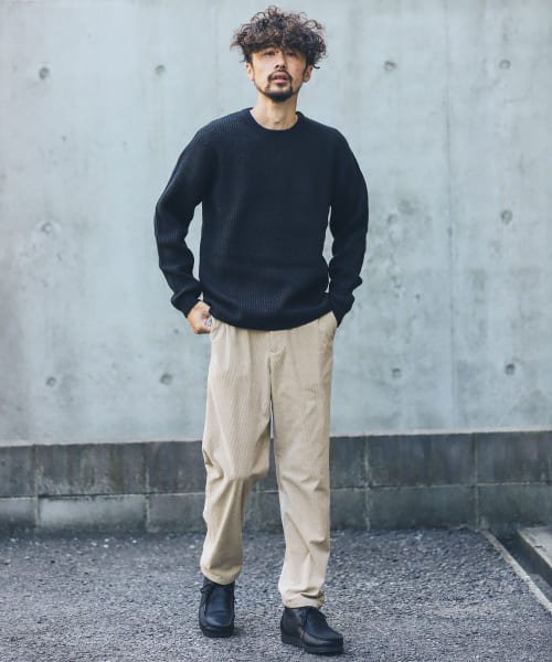 URBAN RESEARCH Sonny Label(アーバンリサーチサニーレーベル)/ウォッシャブルウール混クルーネックニット/img17