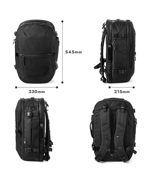 Aer(エアー)/Aer Travel Pack 3 リュック ビジネスリュック バックパック 35L メンズ レディース 大きめ 大容量 旅行 出張 A4 B4 エアー AER/img04