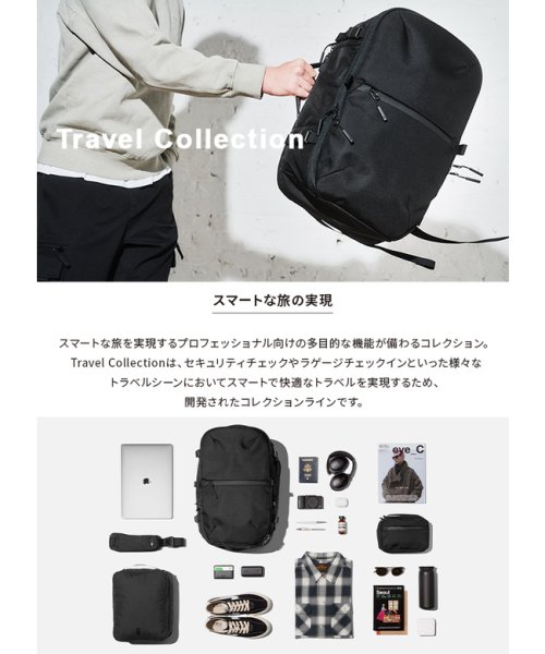 Aer(エアー)/Aer Travel Pack 3 リュック ビジネスリュック バックパック 35L メンズ レディース 大きめ 大容量 旅行 出張 A4 B4 エアー AER/img17