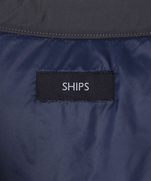 SHIPS MEN(シップス　メン)/*SHIPS:〈撥水〉スタイリッシュ ロゴ ワッペン リップストップ ナイロン 中綿 ベスト/img31