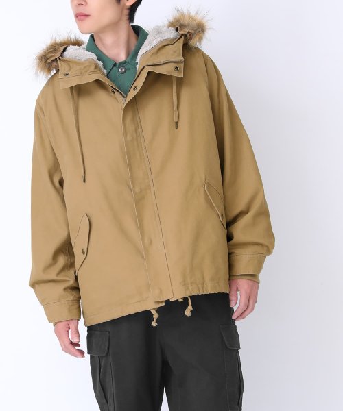 『ライナー付き3wayミドル丈モッズコート』 『ライナー付き3wayミドル丈モッズコート』 R1371462090(10465円)