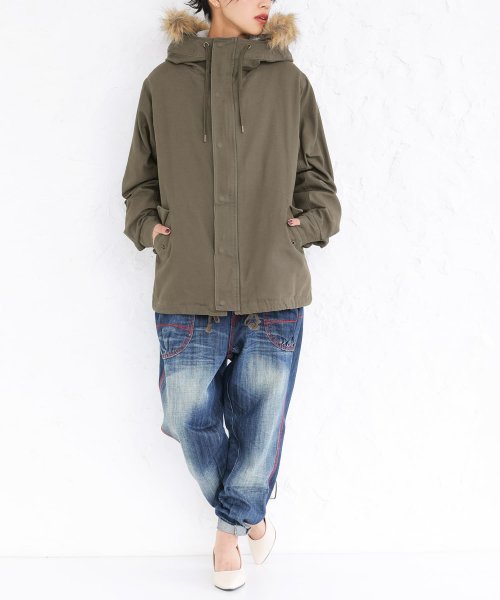 『ライナー付き3wayミドル丈モッズコート』 『ライナー付き3wayミドル丈モッズコート』 R1371462090(10465円)