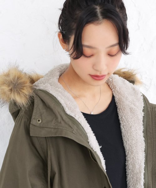 『ライナー付き3wayミドル丈モッズコート』 『ライナー付き3wayミドル丈モッズコート』 R1371462090(10465円)