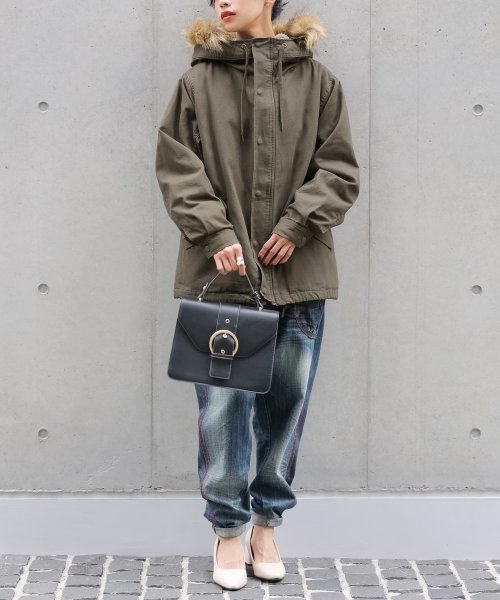 『ライナー付き3wayミドル丈モッズコート』 『ライナー付き3wayミドル丈モッズコート』 R1371462090(10465円)