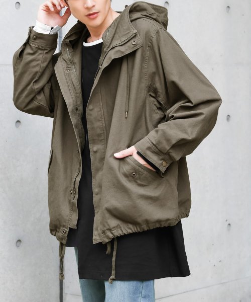 『ライナー付き3wayミドル丈モッズコート』 『ライナー付き3wayミドル丈モッズコート』 R1371462090(10465円)