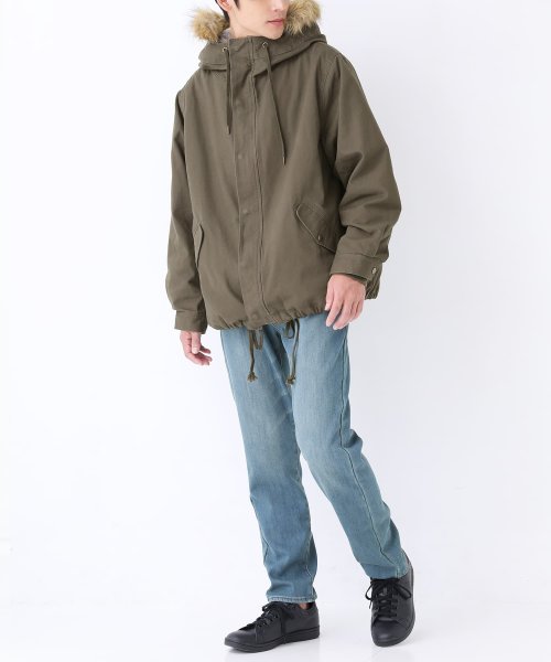 『ライナー付き3wayミドル丈モッズコート』 『ライナー付き3wayミドル丈モッズコート』 R1371462090(10465円)