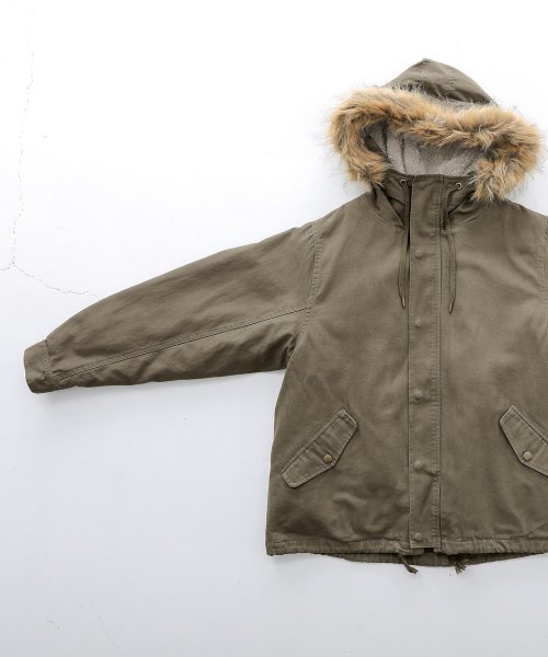 『ライナー付き3wayミドル丈モッズコート』 『ライナー付き3wayミドル丈モッズコート』 R1371462090(10465円)