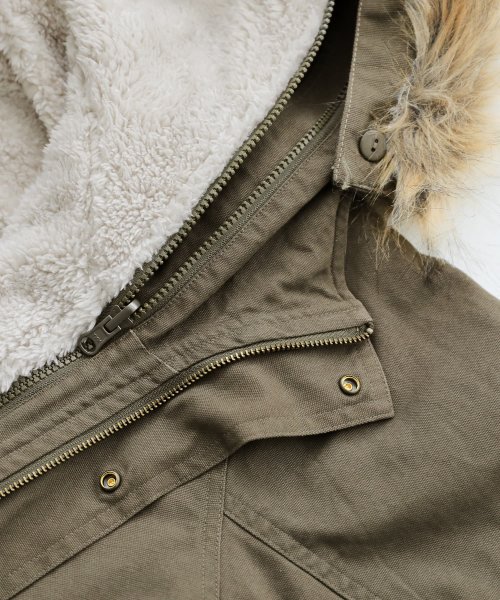 『ライナー付き3wayミドル丈モッズコート』 『ライナー付き3wayミドル丈モッズコート』 R1371462090(10465円)