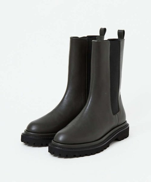 トラックソールサイドゴアブーツ  QGW1400710378(10725円)