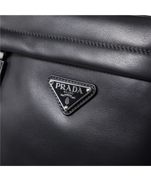 PRADA(プラダ)/【PRADA(プラダ)】ショルダーバッグ 2VH055 VOOL 2BYA メンズ クロスボディ レザー トライアングルロゴ 鞄 F0002/NERO/img08