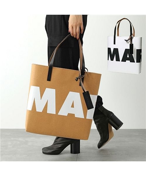 MARNI(マルニ)/【MARNI(マルニ)】トートバッグ SHMPQ10A11 P4908 レディース セルロース ショッピングバッグ ロゴ 鞄 /img01