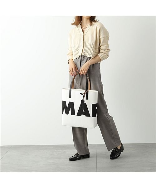 MARNI(マルニ)/【MARNI(マルニ)】トートバッグ SHMPQ10A11 P4908 レディース セルロース ショッピングバッグ ロゴ 鞄 /img04