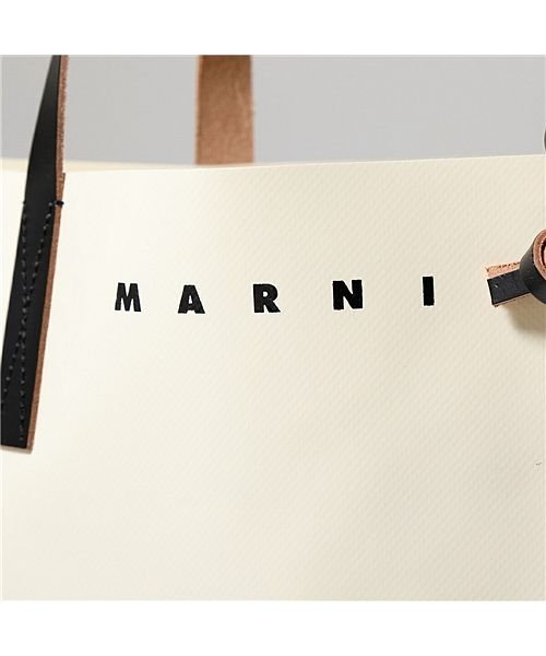 MARNI(マルニ)/【MARNI(マルニ)】トートバッグ SHMP0081A0 P3572 レディース ショッピングバッグ バイカラー ロゴ 軽量 鞄 Z2P90/img07