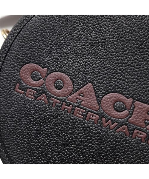 COACH(コーチ)/【COACH(コーチ)】ショルダーバッグ KIA キア CA098 レディース サークルバッグ カラーブロック レザー ロゴ ポシェット 鞄 B4/BlackM/img09