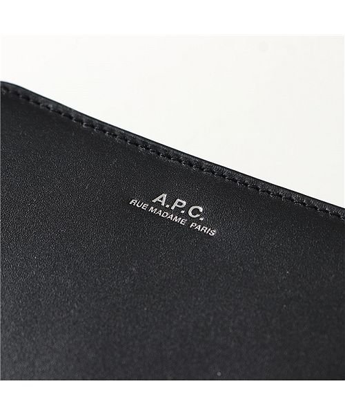 A.P.C.(アーペーセー)/【A.P.C.(アーペーセー)】二つ折り財布 compact emmanuel PXAWV H63087 メンズ レザー ミディアム スモール財布 LZZ/NO/img06