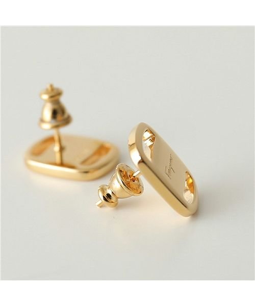 FERRAGAMO(フェラガモ)/【SALVATORE FERRAGAMO(フェラガモ)】76 0220 001 ヴァラ ピアス アクセサリー OROGILU レディース/img02