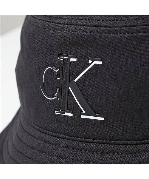 Calvin Klein(カルバンクライン)/【Calvin Klein(カルバンクライン)】バケットハット K50K509433 HEAVY JERSEY BUCKET HAT メンズ cKラバーロゴ 帽/img06