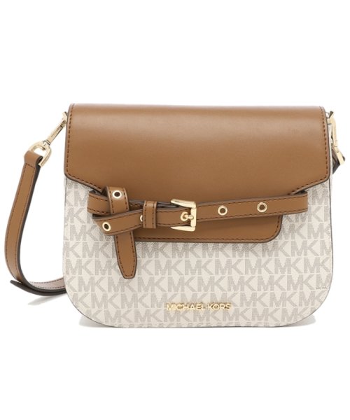 MICHAEL KORS(マイケルコース)/マイケルコース アウトレット ショルダーバッグ エミリア ホワイト ブラウン レディース MICHAEL KORS 35S2GU5C1B VANILLA/img05