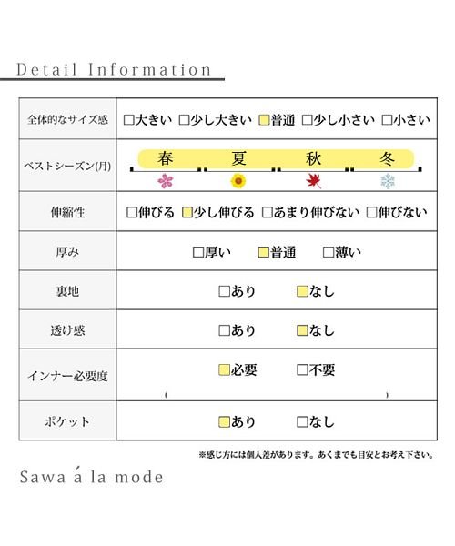 Sawa a la mode(サワアラモード)/トレンチデザインフレアワンピース/img26