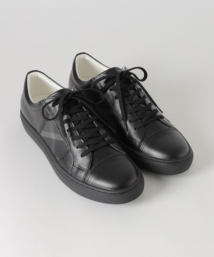 PVCクレストブリッジチェックスニーカー(504960215)｜HANKYU MEN