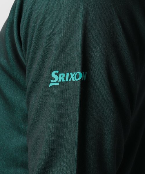 SRIXON(スリクソン)/クロスジャカードデザインハイネックシャツ【アウトレット】/img10