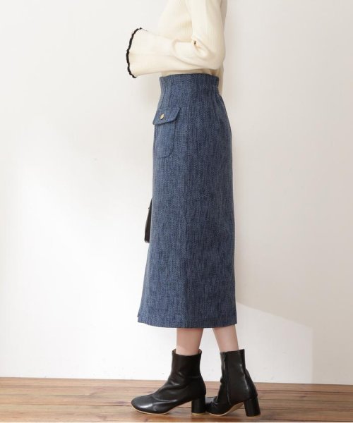 N Natural Beauty Basic(エヌナチュラルビューティベーシック)/ツイードポケットタイトスカート《S Size Line》/img21