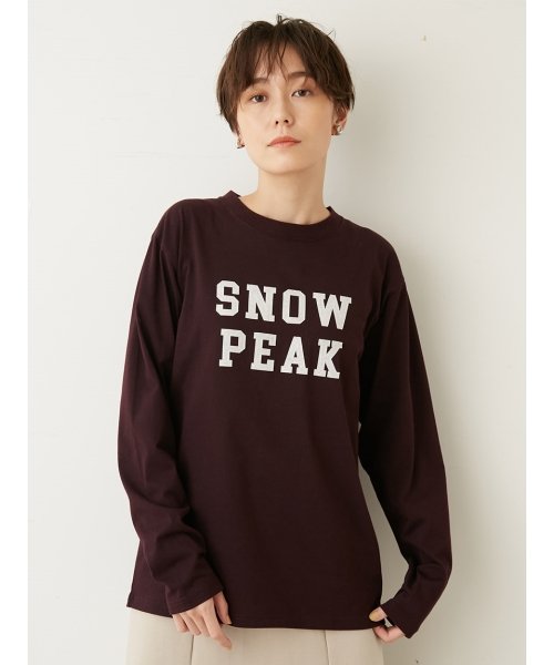 OTHER(OTHER)/【emmi×Snow Peak】FeltLogo L/S T/img08