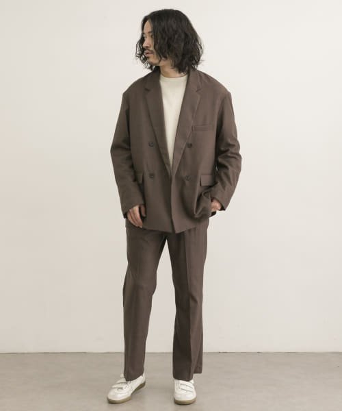 URBAN RESEARCH(アーバンリサーチ)/URBAN RESEARCH iD　ウーリーTWO TUCK SLACKS/img13