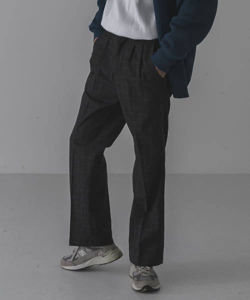 URBAN RESEARCH(アーバンリサーチ)/URBAN RESEARCH iD　ウーリーTWO TUCK SLACKS/img15