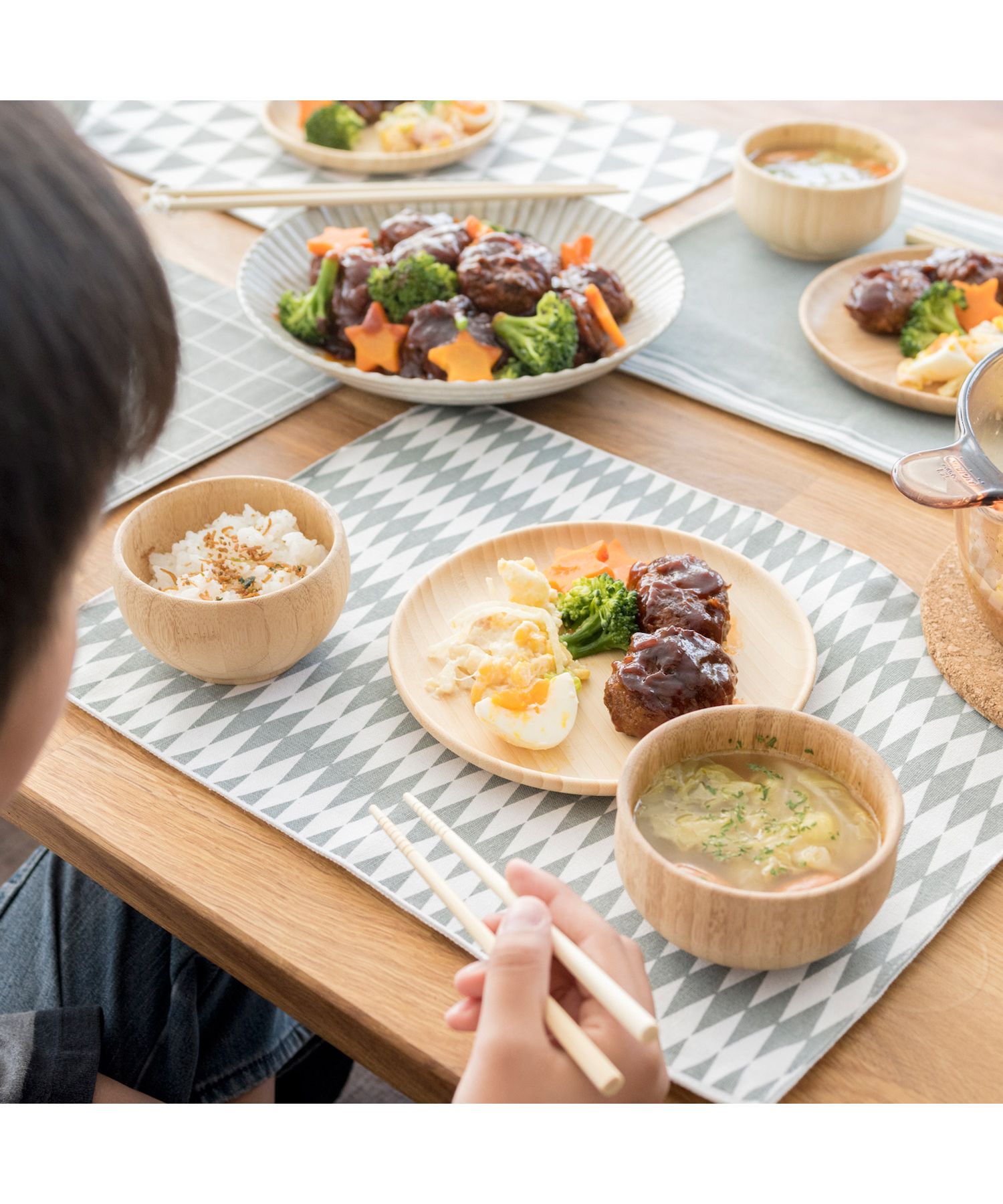 セール】 agney アグニー お食い初め 食器セット いろは 4点セット