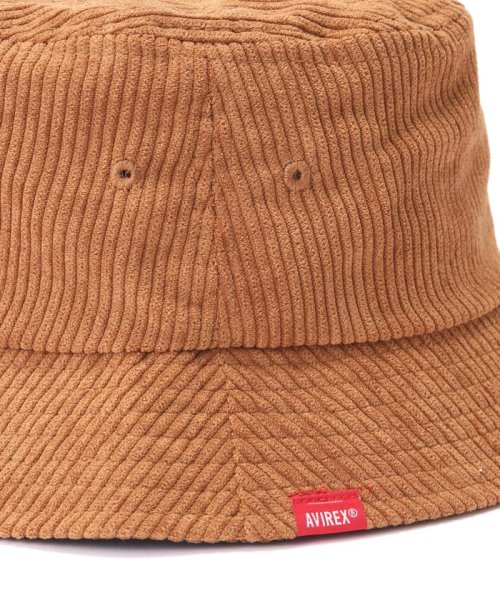 AVIREX(AVIREX)/《直営店限定》CORDUROY BUCKET HAT/コーデュロイ バケット ハット/img06