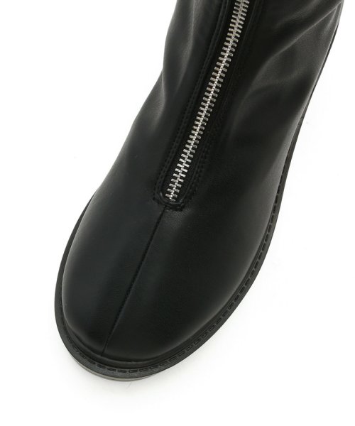 【WEB限定】晴雨兼用/センタージップボリュームソールショートブーツ 人気・おすすめ｜使いやすい・旅行におすすめ 品質保証 全国発送 日本国内発送・最短翌日お届け