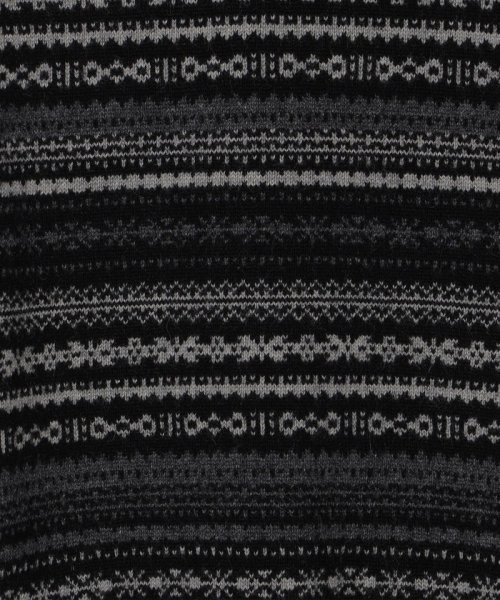 SHIPS: 10ゲージ カシミヤ フェアアイル Vネック ニットベスト 