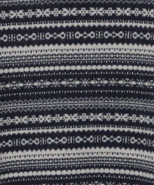 SHIPS: 10ゲージ カシミヤ フェアアイル Vネック ニットベスト 