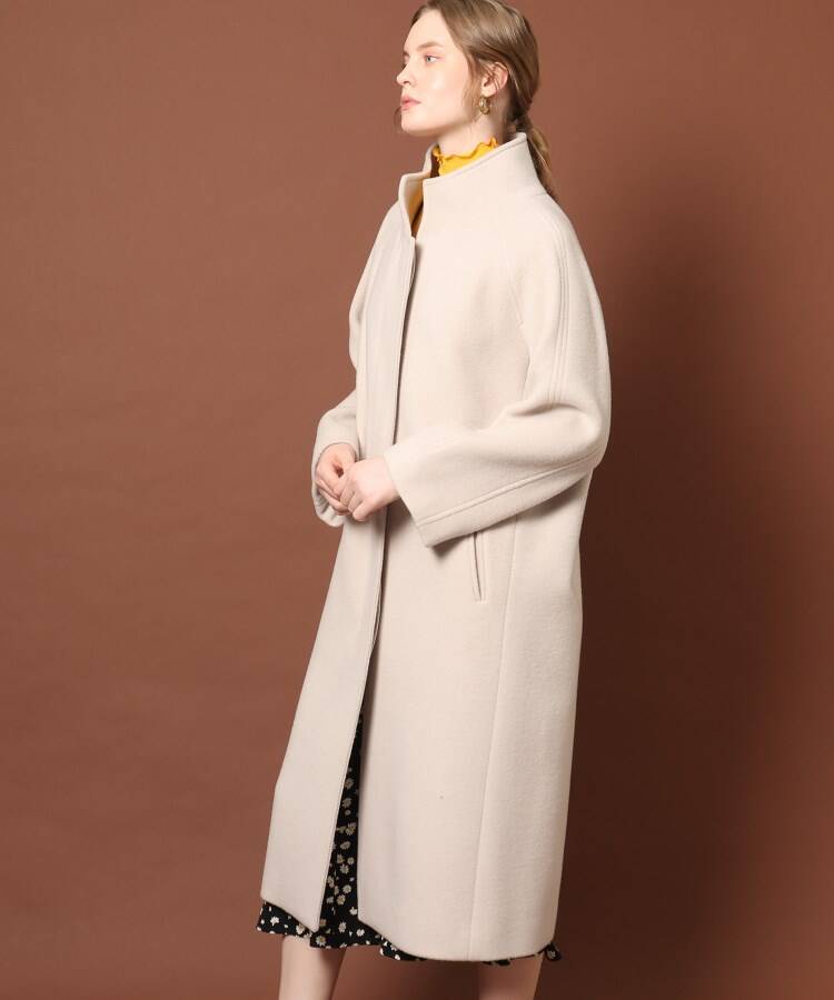 激安アウトレット 【CLASSY.12月号掲載】【人気コートが今年らしくリバイバル】ヘリテージスタンドカラーコート その他のコート