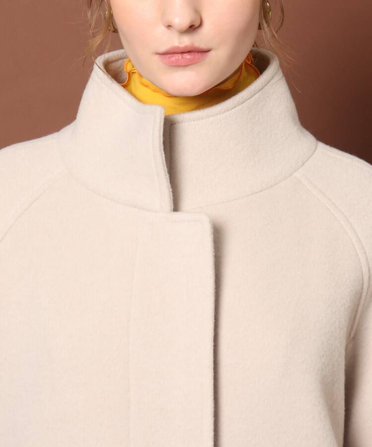 激安アウトレット 【CLASSY.12月号掲載】【人気コートが今年らしくリバイバル】ヘリテージスタンドカラーコート その他のコート