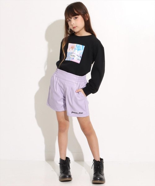 ANAP KIDS(アナップキッズ)/フェイクレザーレースアップショートパンツ/img09