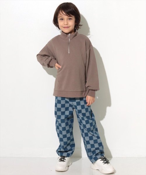 ANAP KIDS(アナップキッズ)/ハーフジップ裏毛トップス/img07