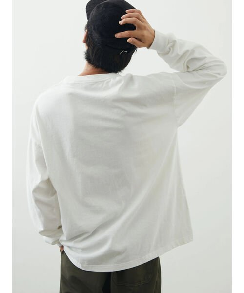 CRAFT STANDARD BOUTIQUE(クラフトスタンダードブティック)/THOUSAND MILE 刺繍ロゴTシャツ/img03
