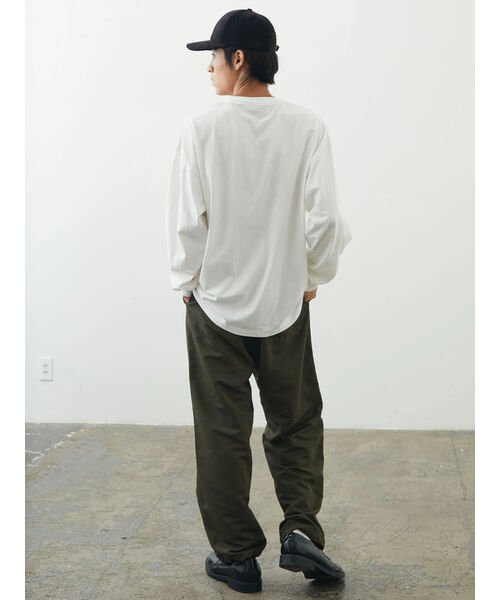 CRAFT STANDARD BOUTIQUE(クラフトスタンダードブティック)/THOUSAND MILE 刺繍ロゴTシャツ/img07