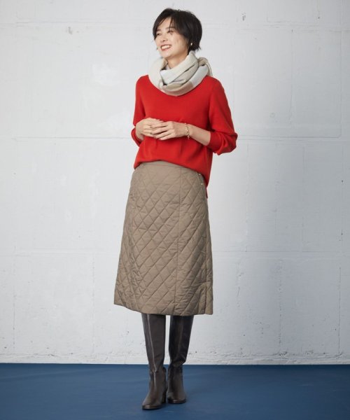 J.PRESS LADIES（LARGE SIZE）(J．プレス　レディス（大きいサイズ）)/【洗える】SECOND PRINCE モックネック ニット/img06