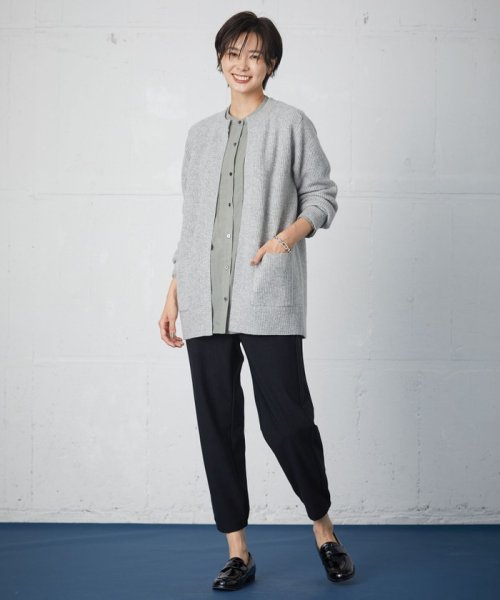 J.PRESS LADIES（LARGE SIZE）(J．プレス　レディス（大きいサイズ）)/【洗える】BONNY クルーネック ニット アウター/img02