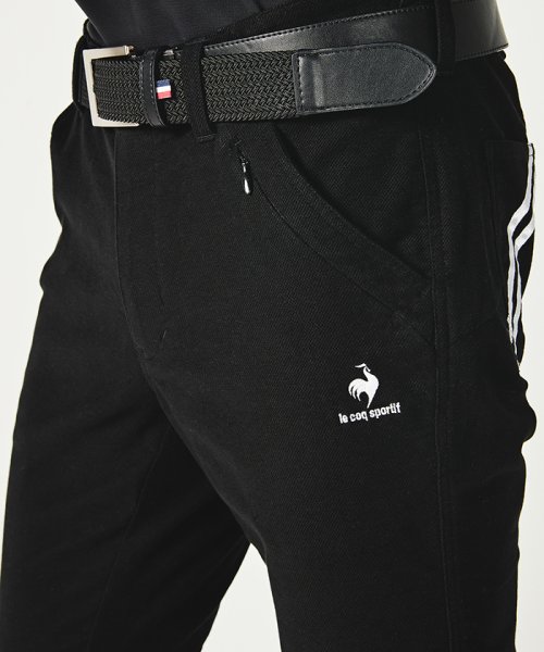 le coq sportif GOLF (ルコックスポルティフ（ゴルフ）)/【ゴルファーズ】起毛テーパードパンツ(ストレッチ)【アウトレット】/img01