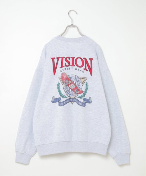 VENCE　EXCHANGE(ヴァンス　エクスチェンジ)/VISION STREET WEAR ビジョンストリートウェア スケボー刺繍トレーナー/img22